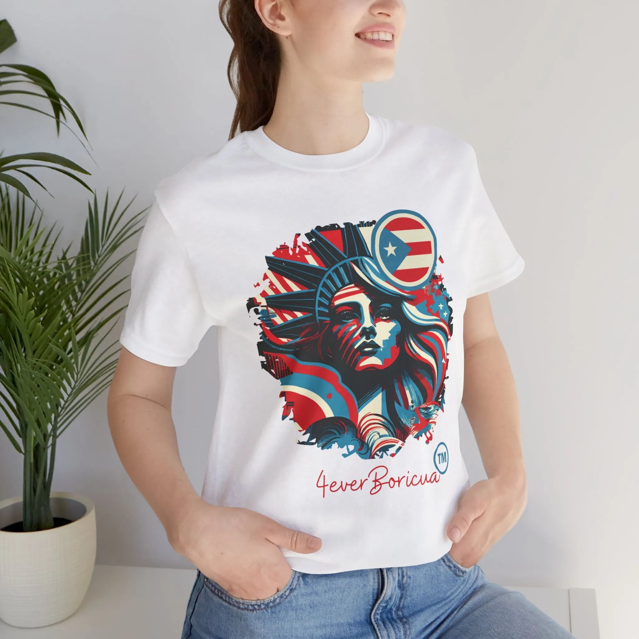 NUYORICAN PRIDE Unisex White Puerto Rico Boricua Shirt 4everBoricua™️