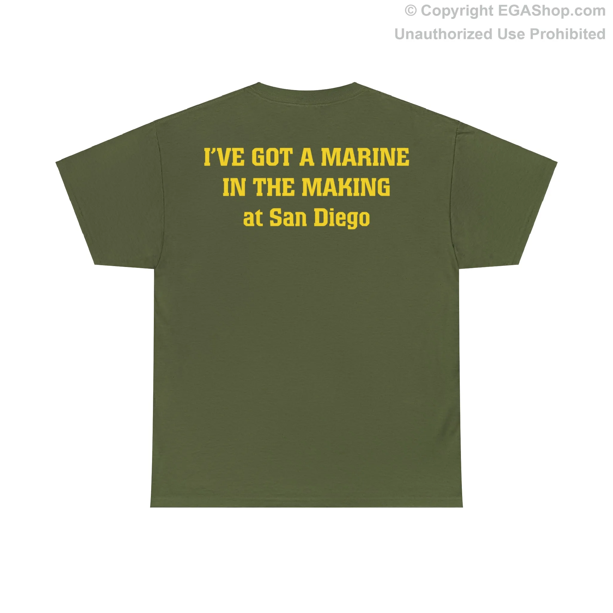 T-Shirt: Marine in the Making, San Diego (Battalion Color Choices)