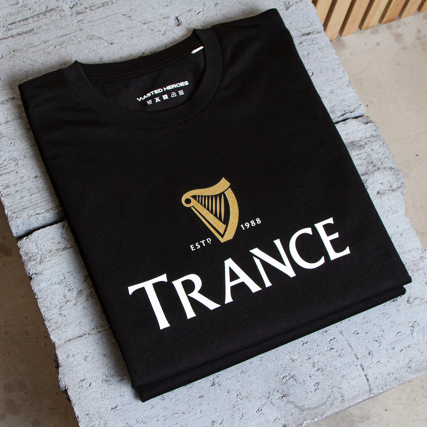 Trance Harp - Tshirt - Black or Green