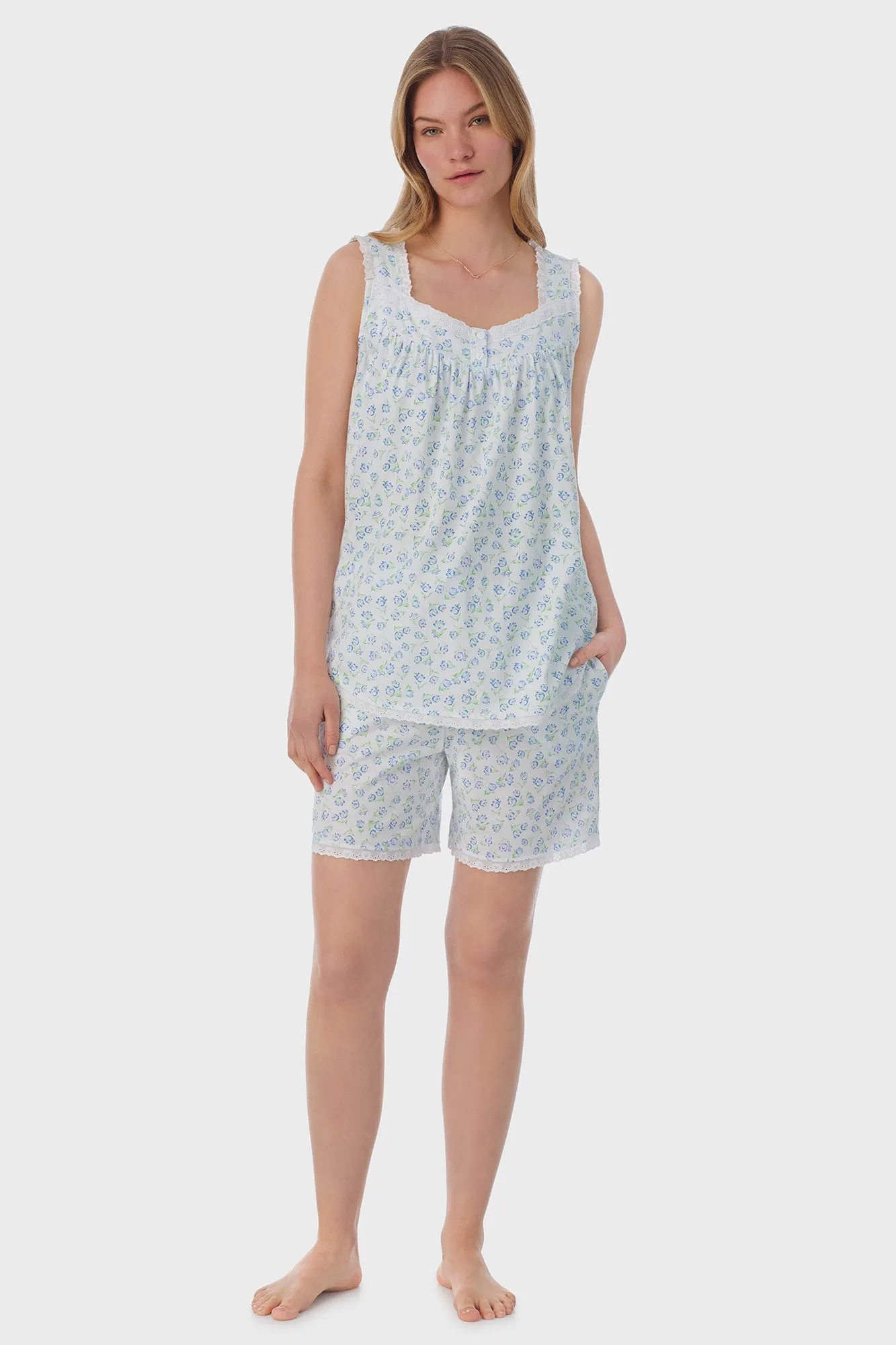 Tulip Knit Shortie Pajama