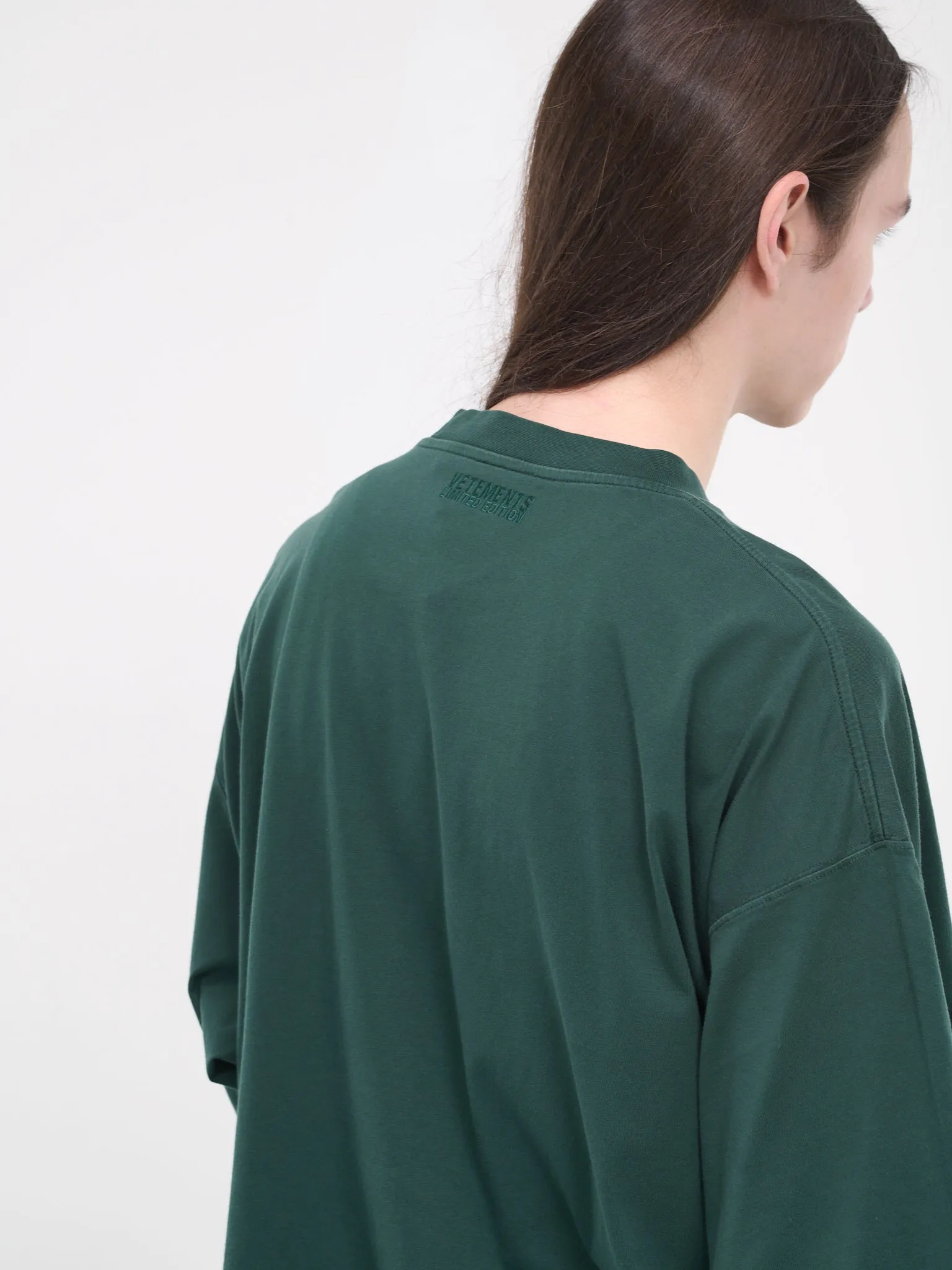 'Very Expensive' Oversized Tee (UE64TR180Z-GREEN)