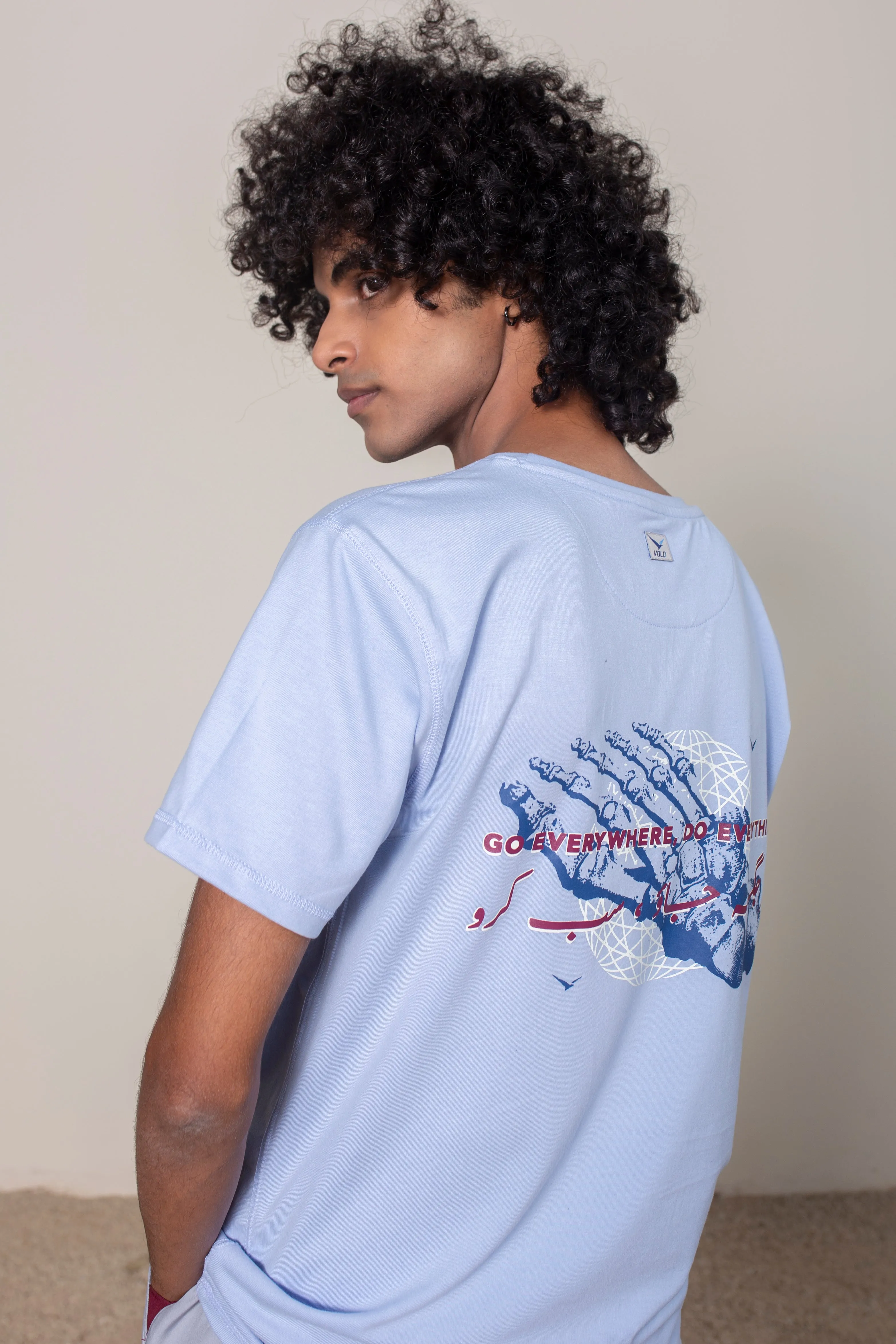 VOLO Bamboo Tee Sky Blue "GEDE" 2.0