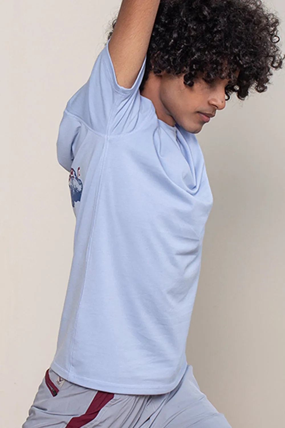 VOLO Bamboo Tee Sky Blue "GEDE" 2.0