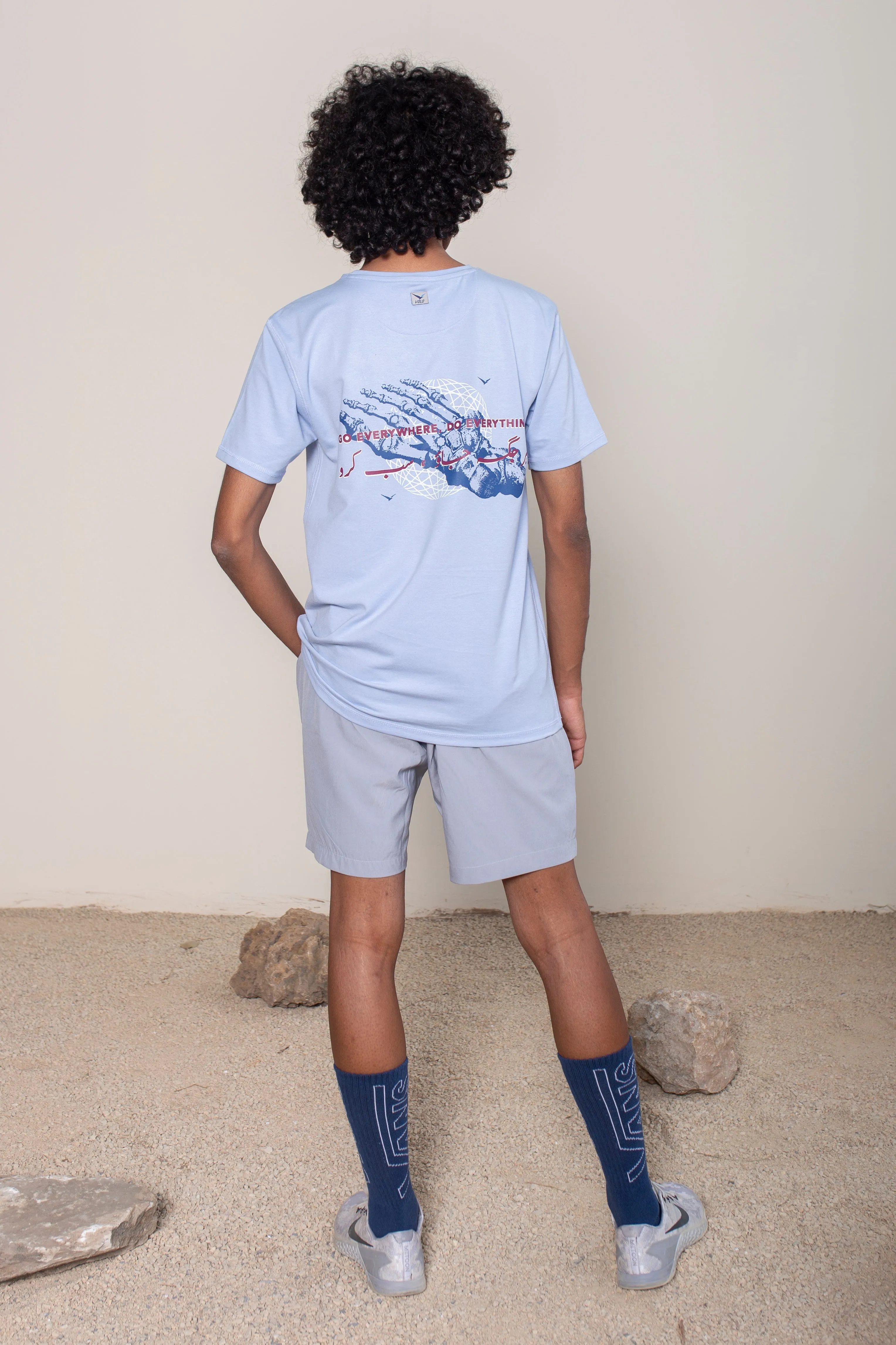 VOLO Bamboo Tee Sky Blue "GEDE" 2.0